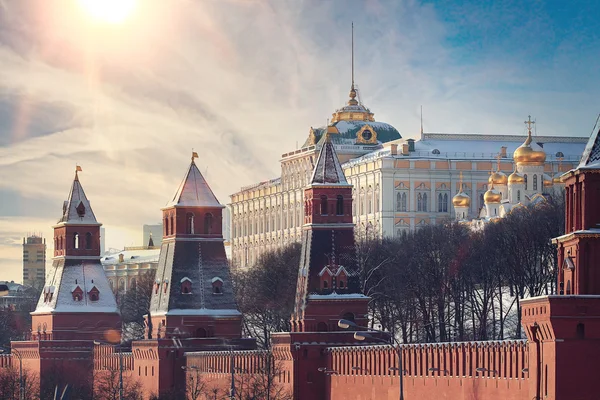 Moscovo Kremlin Panorama — Fotografia de Stock