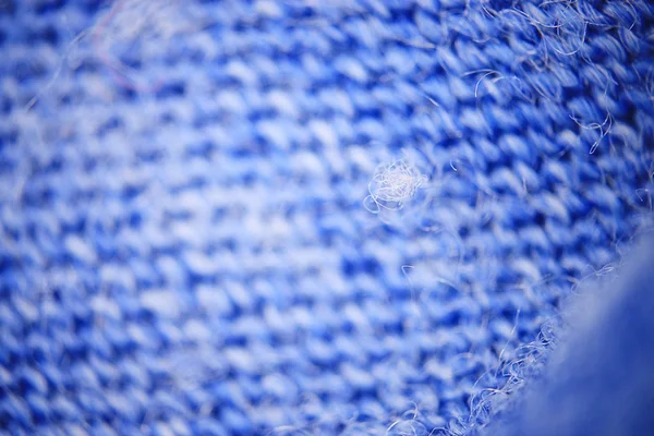 Modré mikro vláken textura — Stock fotografie