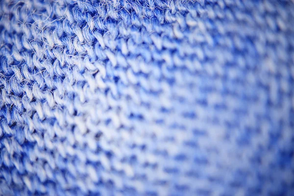 Blue micro fiber texture — Stock Photo, Image