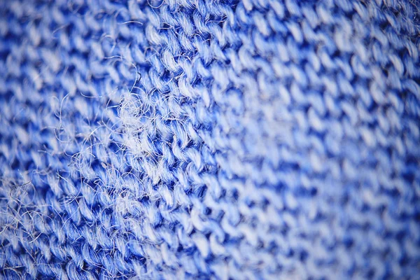 Textura azul micro fibra — Fotografia de Stock