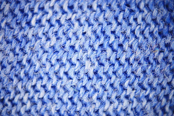 Textura de micro fibra azul — Foto de Stock