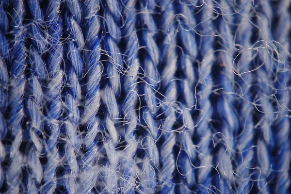 Blue micro fiber texture — Stock Photo, Image