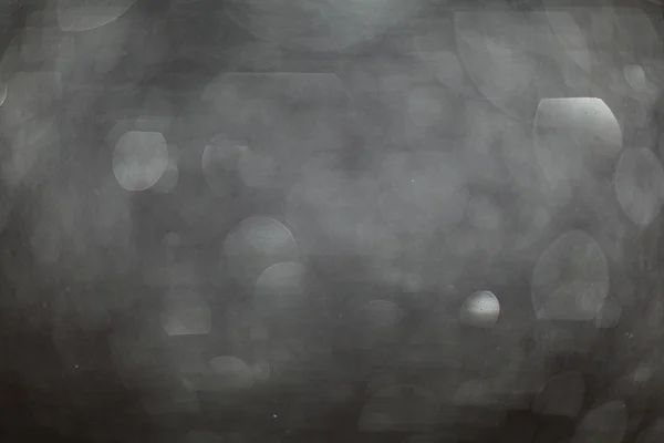 Vit dimma på svart bakgrund — Stockfoto