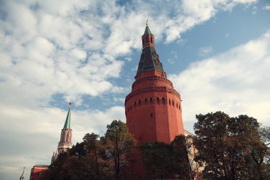 Moskova kremlin görünümü