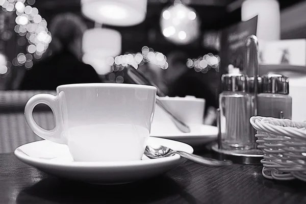 Xícara de chá no restaurante — Fotografia de Stock