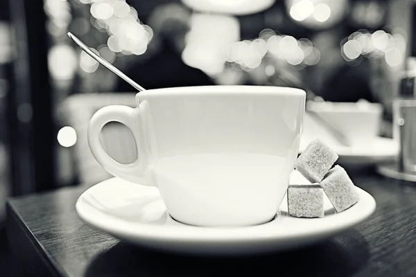 Tazza da tè nel ristorante — Foto Stock