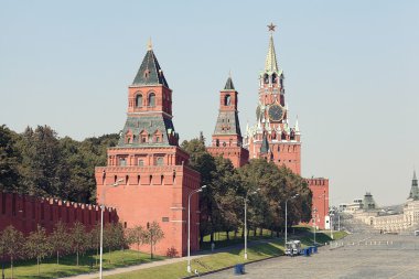Moskova kremlin görünümü