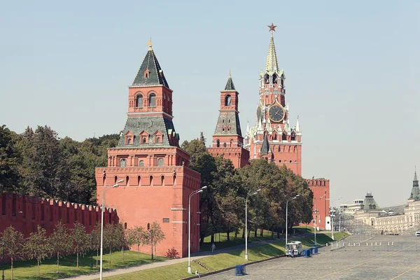 Moscovo Vista do Kremlin — Fotografia de Stock