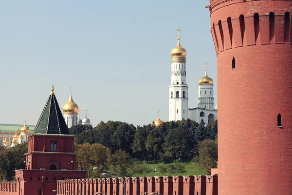 Moscovo Vista do Kremlin — Fotografia de Stock