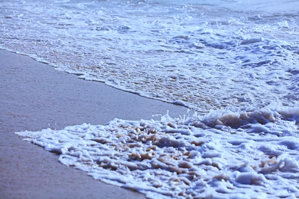 Ola de mar en la playa — Foto de Stock