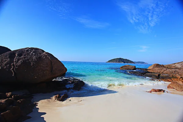 Verão praia panorama — Fotografia de Stock