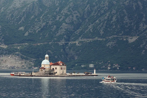 Our Lady of  Rocks church — Stock Photo, Image