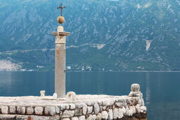 Costa marítima, Montenegro — Fotografia de Stock