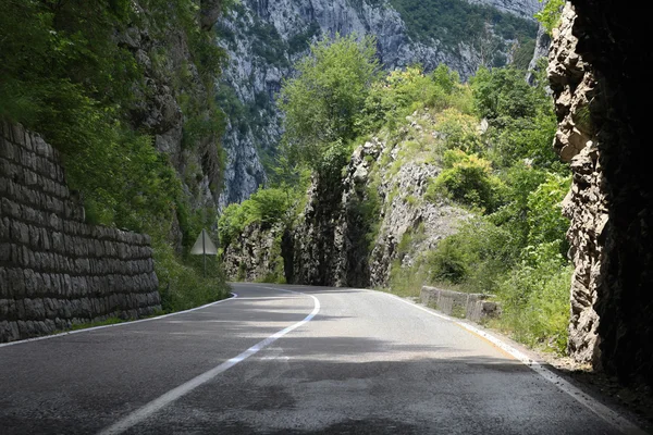 Górska droga w Europie — Zdjęcie stockowe