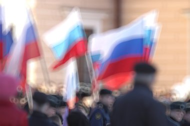 Bulanık insanlar kalabalık