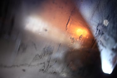 bulanık bokeh cityscape