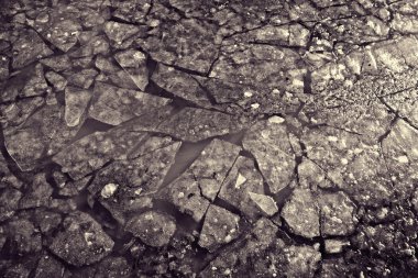 Buz çatlaklar dokusuna