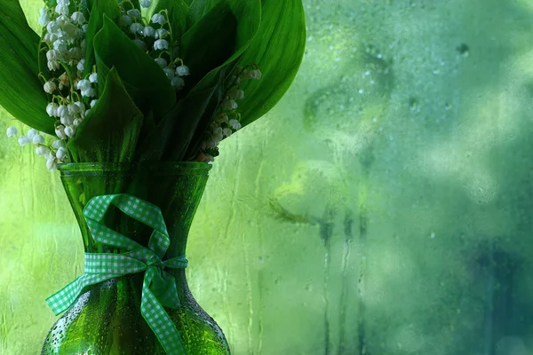 スズランの花の花瓶 — ストック写真