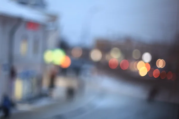 Blurred lights of city — Stock Photo, Image