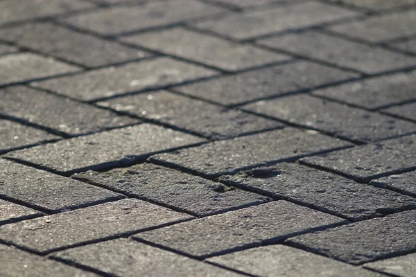 Tile paved roadway — Stock Photo, Image