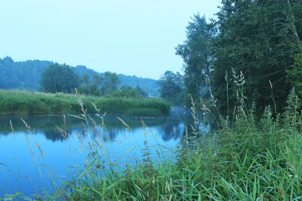 Lago de paisaje para la pesca — Foto de Stock