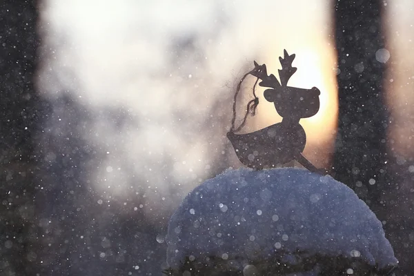 Christmas toy deer — Stock Photo, Image