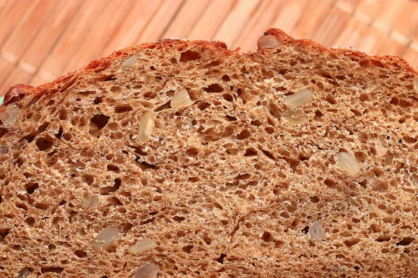 Close up de pão de centeio — Fotografia de Stock