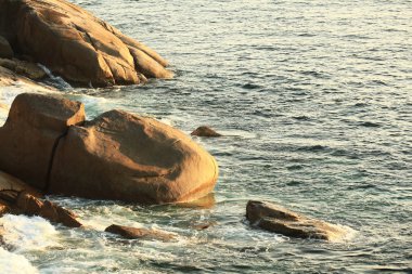 Deniz manzara sessiz Körfezi