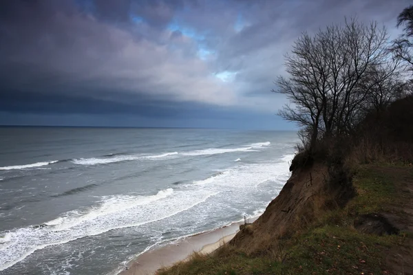 Zee kust herfst landschap — Stockfoto
