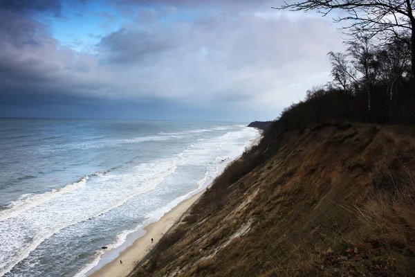 Zee kust herfst landschap — Stockfoto