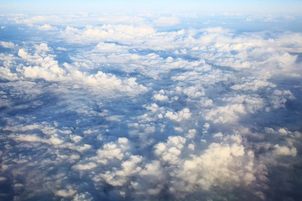 bird's-eye view of the clouds