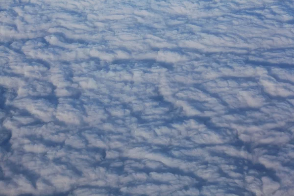 雲の鳥瞰的なビュー — ストック写真