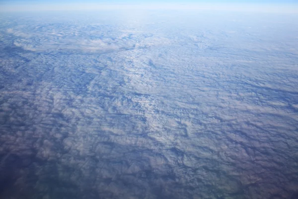 A felhők madártávlatból — Stock Fotó