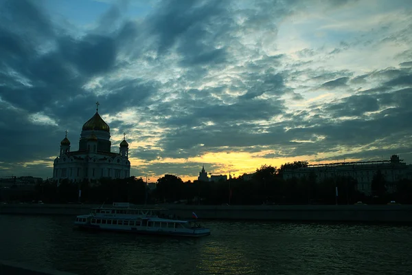 Московские уличные соборы — стоковое фото