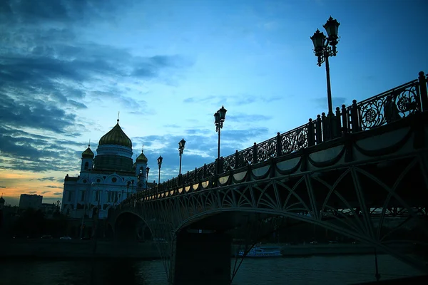 Mosca cattedrali di strada — Foto Stock