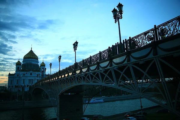 Moscow street cathedrals — Stock Photo, Image