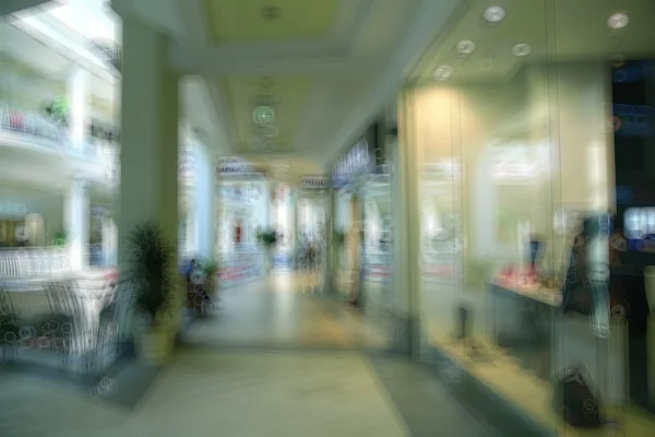 Mall suddig bakgrund — Stockfoto