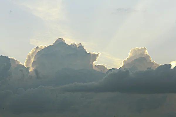 Obloha s husté mraky — Stock fotografie