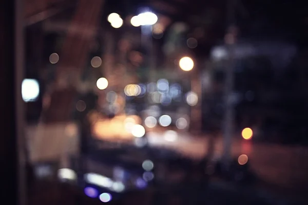 blurred city background