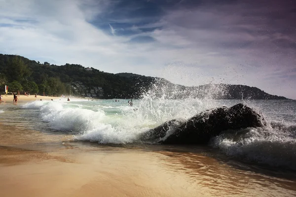 Sea landscape on the edge of the world Asia — Stock Photo, Image