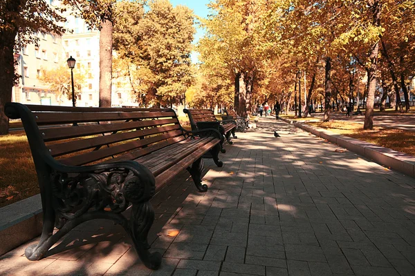 Autumn urban landscape — Stock Photo, Image