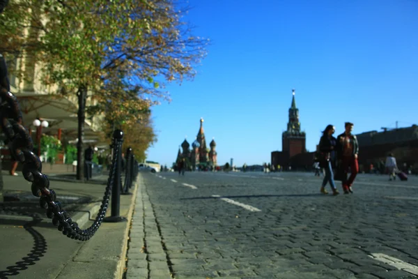 Moskauer Straßenkathedralen — Stockfoto