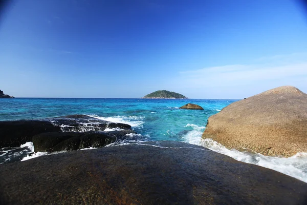 Paraíso de praia arenosa — Fotografia de Stock