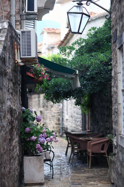 Città europea sulla costa — Foto Stock