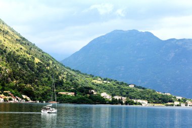 Manzara deniz Körfezi