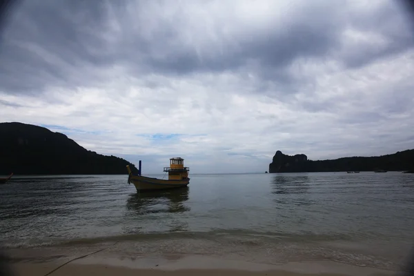 Gita in kayak mare barca — Foto Stock