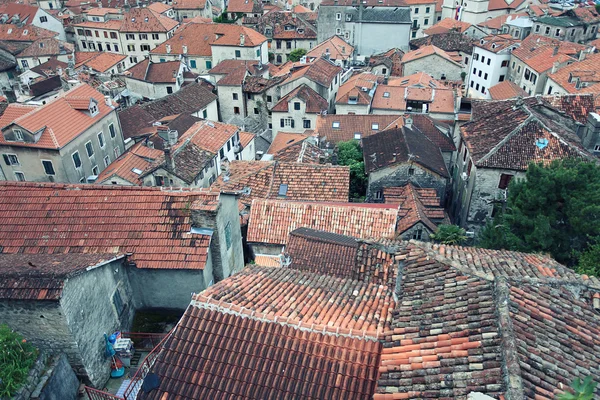 red rooftops of European Buildings