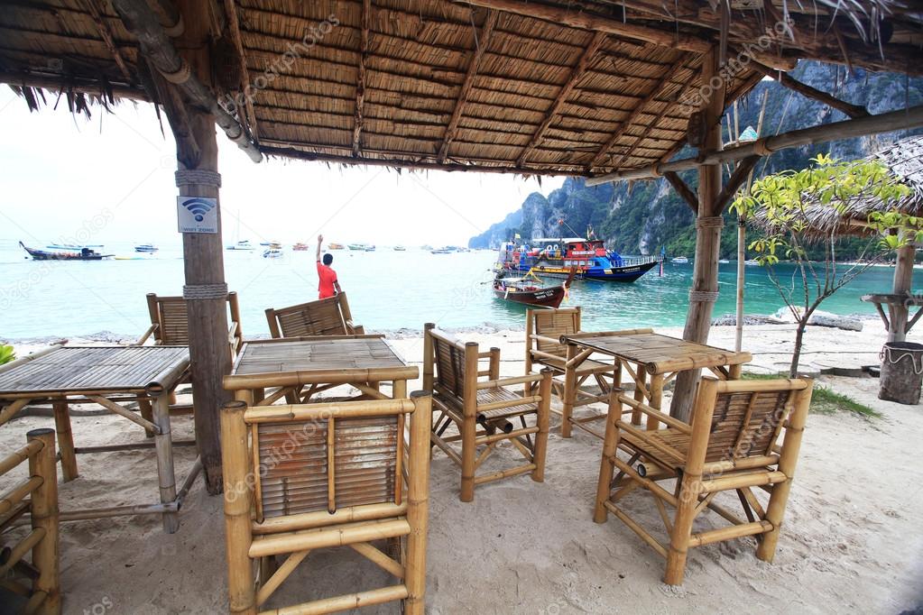 Beach Bamboo Interior Stock Editorial Photo Xload 76483461 Et Thailand January 05 Cafe On The Beach Bamboo Interior Photo By Xload