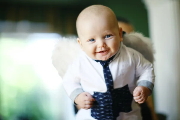 Cheerful baby at home — Stock Photo, Image