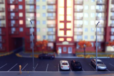 Apartman yerleşimini